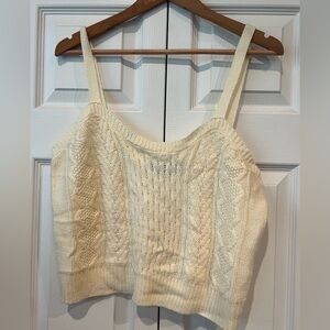 Almost Famous Knitted Crop Top